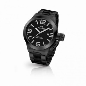 TW Steel Canteen Black Dial Men's Quartz Watch CB211