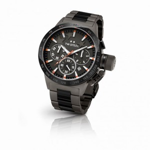 TW Steel Canteen Dark Grey Dial Men's Chronograph Watch TW314