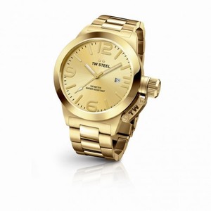 TW Steel Canteen Sunray Gold Dial Men's Watch CB102