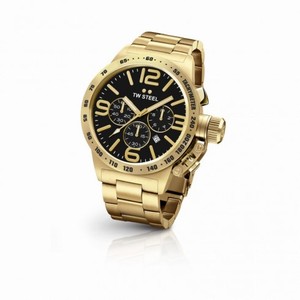 TW Steel Carteen Black Dial Men's Chronograph Watch CB93