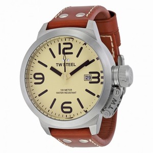 TW Steel CEO 50 mm Cream Dial Men's Watch TW21R