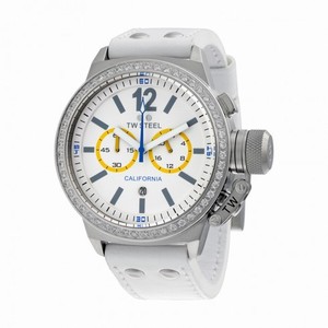 TW Steel CEO California Chronograph White Dial Ladies Watch CE1043