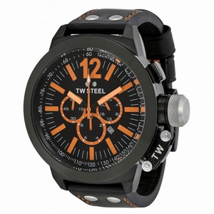 TW Steel CEO Canteen 50 MM Black Dial Chronograph Men's Watch CE1030