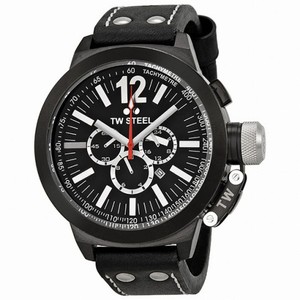 TW Steel CEO Canteen 50 MM Black Dial Chronograph Men's Watch CE1034