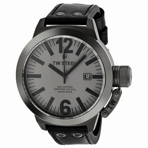 TW Steel CEO Canteen Quartz Gray Dial 50mm Men's Watch CE1052