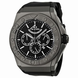 TW Steel CEO Diver Automatic Black Dial Titanium-Coated Men's Watch CE5001