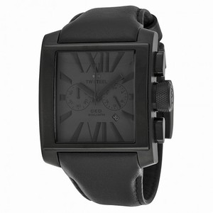 TW Steel CEO Goliath 42mm Black Chronograph Men's Watch CE3014