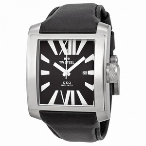 TW Steel CEO Goliath Black Dial 42mm Men's Watch CE3005