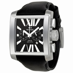 TW Steel CEO Goliath Chronograph Black Dial Men's Watch CE3006