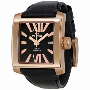 TW Steel CEO Goliath Rose Gold-plated 37mm Unisex Watch CE3010