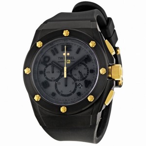 TW Steel CEO RF1 Team Chronograph Black PVD 44mm Men's Watch TW682