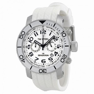 TW Steel Grandeur Chronograph White Dial Men's Watch TW834