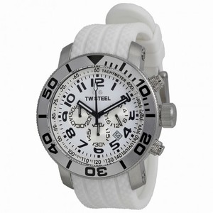 TW Steel Grandeur Diver Chronograph White Dial Unisex Watch TW94
