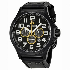 TW Steel Lotus F1 Chronograph 45mm Black PVD Men's Watch TW677R