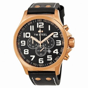 TW Steel Pilot Chronograph Rose Gold PVD Men's Watch TW419