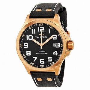 TW Steel Pilot Rose Gold PVD Men's Watch TW416