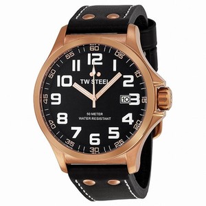 TW Steel Pilot Rose Gold PVD Men's Watch TW417