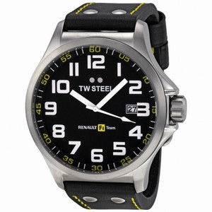 TW Steel RF1 Team Pilot 48 MM Black Dial Men's Watch TW671