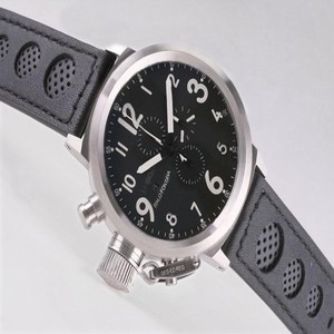U-Boat Flightdeck 1840 Stainless Steel Case Black Dial 50mm Watch