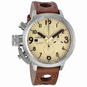 U Boat Flightdeck Cream Dial Automatic Men's Watch UB7117