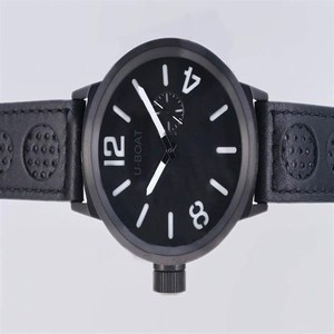 U-Boat Italo Fontana 5571 Round Black Dial Rose Gold Case Watch