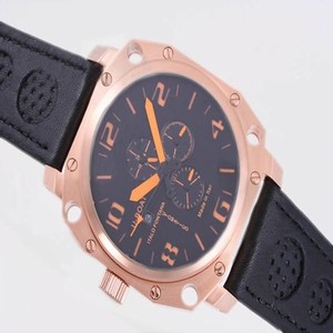U-Boat Thousands Of Feet 1890 Manual Winding Round Black Dial Watch