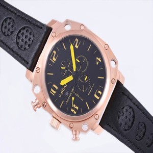 U-Boat Thousands Of Feet 1890 Rose Gold Bezel Automatic Watch