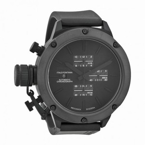 U-Boat Classico Ceramic Matt Bezel Black Dial Chronograph Men's Watch 6201
