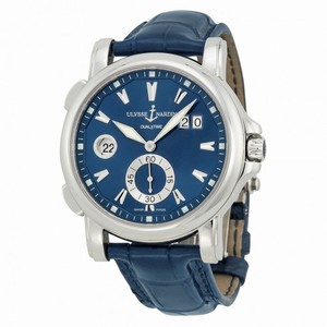 Ulysee Nardin Maxi GMT Blue Dial Men's Watch 243-55-93