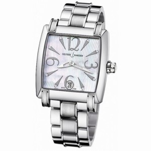 Ulysse Nardin Caprice Automatic Mother of Pearl Dial Stainless Steel Ladies Watch 133-91-7-691