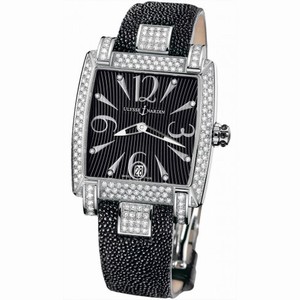 Ulysse Nardin Caprice Black Dial Stingray Strap Automatic Ladies Watch 133-91AC-06-02
