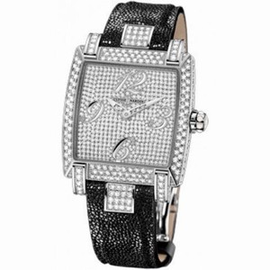 Ulysse Nardin Caprice Diamonds Dial Stingray Strap Automatic Ladies Watch 130-91FC-FULL