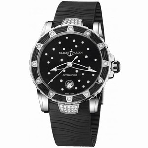 Ulysse Nardin Lady Diver Starry Night Diamond Automatic Watch 8153-180E-3C-22