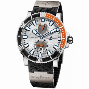 Ulysse Nardin Marine Diver Silver Dial Automatic Men's Luxury Watch 263-90-3/91