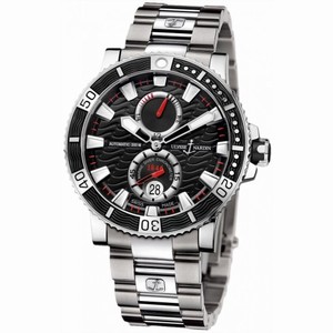 Ulysse Nardin Maxi Marine Diver Black Dial Titanium Men's Watch 263-90-7M-72