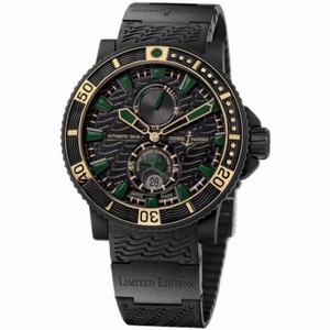 Ulysse Nardin Maxi Marine Diver Black Seal Automatic Men's Watch 263-92LE-3C-923-RG