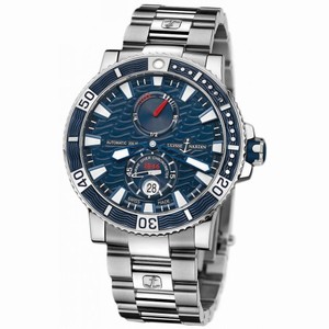 Ulysse Nardin Maxi Marine Diver Blue Dial Titanium Men's Watch 263-90-7M-93