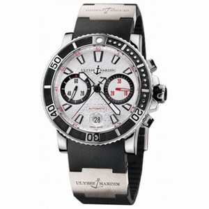 Ulysse Nardin Maxi Marine Diver Silver Dial Automatic Men's Watch 8003-102-3-916