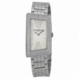 Vacheron Constantin 1972 Silver Dial 18kt White Gold Ladies Watch 25515U01G-9233