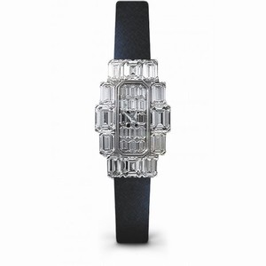Vacheron Constantin Lady Kalla Diamond Blue Satin Ladies Watch 17710000G-7393