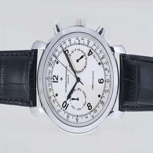 Vacheron Constantin Malte 47120 White Gold Round Automatic White Dial Watch