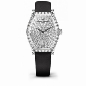 Vacheron Constantin Malte High Jewelry Diamond Pave Dial Ladies Watch 81610/000G-B007