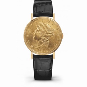 Vacheron Constantin M��tiers D'art Gold Dial Men's Watch 33059/000J-0000
