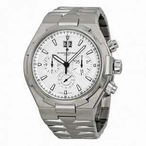 Vacheron Constantin Overseas Chronograph Silver Dial Men's Watch 49150/B01A-9095