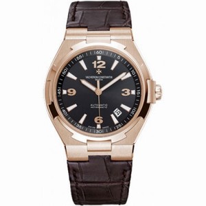 Vacheron Constantin Overseas Date Black Dial Men's Watch 47040/000R-9666