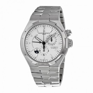 Vacheron Constantin Overseas Dual Time Automatic Silver Dial Stainless Steel Men's Watch 47450/B01A-9226