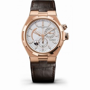 Vacheron Constantin Overseas Dual Time Silver Dial Men's Watch 47450/000R-9404