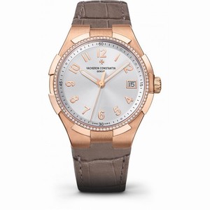 Vacheron Constantin Overseas Silver Tone Dial Ladies Watch 47560/000R-9672