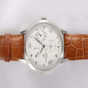Vacheron Constantin Patrimony 47200 White Gold Mens Automatic 40mm Watch