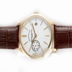 Vacheron Constantin Patrimony 87172/000R-9302 Brown Crocodile Leather Strap 38mm Womens Watch